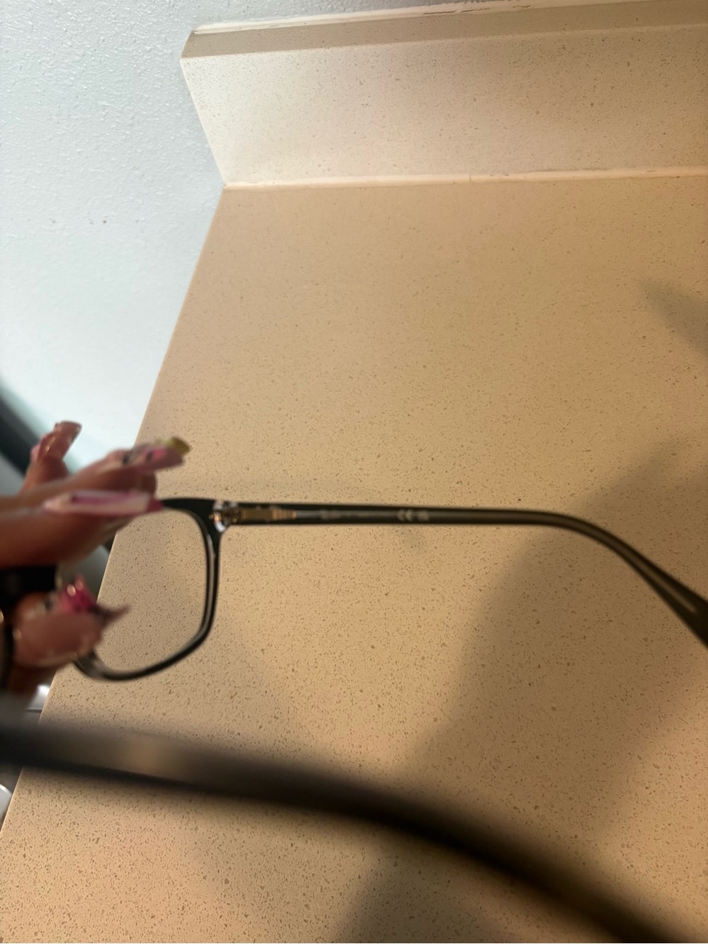 Ray-Ban Eyeglasses Frames Black Rectangle RX Glasses w/ Prescription Lenses - Picture 5 of 9